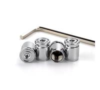 4 Pieces Bouchons De Valve De Pneu pour BMW X4 2014-2023 2024 2025 F26 G02, Bouchon Valve Pneu Voiture, Bouchon De Valve Voiture, Anti-Fuite Anti-PoussièRe ImperméAble,C