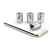 4 Pièces Bouchons de Valve de Pneu, pour BMW X4 X4M F26 F98 G02 20i 20d 30i 30d M40i M40d résistant à la Corrosion Anti-poussière Accessoires De Roue Durables,B