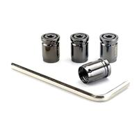 4 Pièces Bouchons de Valve de Pneu, pour BMW X4 X4M F26 F98 G02 20i 20d 30i 30d M40i M40d résistant à la Corrosion Anti-poussière Accessoires De Roue Durables,A