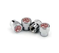 4 Pièces Bouchons de Valve de Voiture pour MG ZS GS MG5 6 mg3 Gundam 350,Capuchon de Valve de Pneu,Capuchon Antipoussière,Valve Protection Accessoire,Antipoussière,A