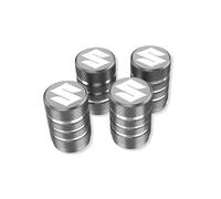 4 Pièces Bouchons de Valve de Voiture pour Suzuki Baleno 2 (II) I 2015-2019,Capuchon de Valve de Pneu,Capuchon Antipoussière,Valve Protection Accessoire,Antipoussière,C
