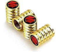 4 Pièces Bouchons de Valve de Voiture pour Suzuki SX4 I 2008-2009,Capuchon de Valve de Pneu,Capuchon Antipoussière,Valve Protection Accessoire,Antipoussière,B