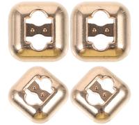 4 Pièces Boucle de Lacet pour Adultes en Alliage de Zinc | Clip Lacets Chaussures, Bloqueur Lacets de Chaussures, Accessoires Pratiques pour Chaussures, Usage Quotidien