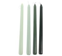4 Pièces Bougie Parfumée à Longue Tige Romantique, Paraffine sans Odeur | Ambiance Lumineuse, Décoration de Fête et Maison, pour Porte-bougies, Chandelier, Couleur Élégante