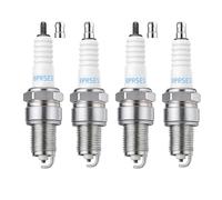 4 Pièces Bougies d’Allumage BPR5ES 7422, BPR5ES-11 Équivalent 7734, Filetage 14 mm Longueur 19 mm pour Scooter Cyclomoteur Moto, Protégée pour Meilleure Performance Moteur Allumage Efficace