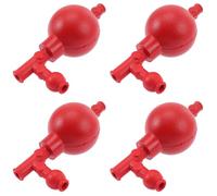 4 Pièces Boule D'aspiration Quantitative Poire De Pompe à Pipette Poire à Pipette 3 Voies Ampoules Wiz Contrôleur De Filtre De Pipette Caoutchouc Remplissage Consommables