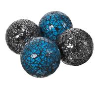 4 Pièces Boule de Verre Mosaïque Décoration D'intérieur Moderne