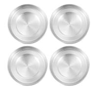 4 Pièces Bouton de Couvercle de Casserole Rond, Base Élargie | Remplacement pour Couvercles en Verre, Installation Facile, Texture Fine sans Bavures, la Cuisine Couleur Aléatoire