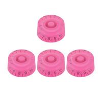 4 Pièces Boutons de Potentiomètre, Volume et Tonalité | Acrylique, Installation Facile, Contrôle Précis, pour Guitare Électrique et Basse, Pratique Quotidienne, Scène