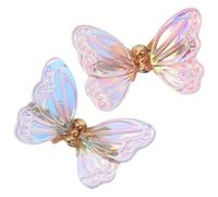 4 Pièces Breloques pour Ongles 3d en Zircon, 2 Styles Scintillants | Décoration Réaliste et Brillante, pour Manucure Diy, Soirée et Banquet, Lot de Deux Motifs Distincts