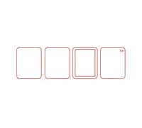 4 Pièces Bricolage Secouer Acrylique Vierge Fabrication À La Main Brique Matériaux Ensemble Matériel