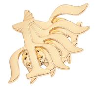 4 Pièces Broche Épingle Décorative en Alliage, Psychologue Grecque | Style Élégant et Charmant, pour Fête et Voyage, Couleur Or, Lot de Quatre Pièces
