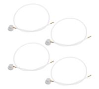 4 Pièces Buse de Nettoyage Automobile Tube Flexible D’extension | Pulvérisation Directe et Latérale, Raccord pour Buses D’aérosol, Usage sur Conduits Hvac et Ateliers