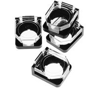 4 Pièces Cache Bouton D’arrêt D’urgence 22mm en Plastique | Protection pour Bouton de Sécurité, Usage Circuit et Électricien, Protection, Évite les Erreurs