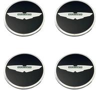 4 Pièces Cache Moyeu Capuchons de Centre pour Aston Martin Valkyrie 65MM, Imperméables Jante Couvercle Accessoires de Voitures