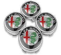 4 Pièces Cache Moyeu pour Alfa Romeo Tonale 2022-2024, Roue Couvercles de Moyeu Enjoliveur de Voiture Voiture Enjoliveurs Centraux,B-O.D-60MM