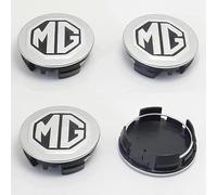 4 Pièces Cache Moyeu pour MG TF 135 TF 120 TF 115 TF 160, Enjoliveur de Voiture Bouchon de Jante Imperméables Anti-poussière Antirouille Jante Centre Badge,56MM