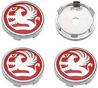 4 Pièces Cache-Moyeu pour Opel Vauxhall Astra k Insignia Vectra Crossland Corsa 60mm, Bouchon de Jante, Enjoliveurs, Centre Roue Caps, éTanche à la Poussière/avec Badge