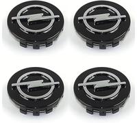 4 Pièces Cache Moyeu pour Opel Zafira Life XL 2024-, Roue Couvercles de Moyeu Enjoliveur de Voiture Voiture Enjoliveurs Centraux,Bla-CK-O.D-58MM