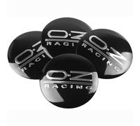 4 Pièces Cache moyeu pour OZ Racing 60mm, Centre de Jante Capuchons Cache Moyeu Centre de Roue, Enjoliveur de Voiture des Roue Accessoires