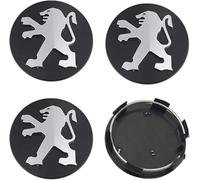 4 Pièces Cache Moyeu pour Peu-geot RCZ 2010-2013, Roue Couvercles de Moyeu Enjoliveur de Voiture Voiture Enjoliveurs Centraux,O.D-60MM