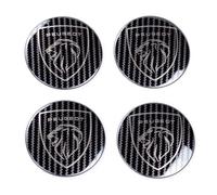 4 Pièces Cache moyeu pour Peugeot 5008 4008 3008 2008 58mm, Centre de Jante Capuchons Cache Moyeu Centre de Roue, Enjoliveur de Voiture des Roue Accessoires