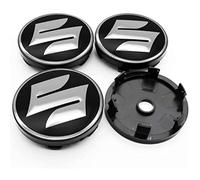 4 Pièces Cache Moyeu pour Suzuki S-Presso 2019-, Roue Couvercles de Moyeu Enjoliveur de Voiture Voiture Enjoliveurs Centraux,B-O.D-60MM