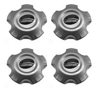 4 Pièces Cache Moyeu Voiture pour Lexus LX570 2008-2013 3URFE URJ201, Autocollants Cache-moyeux Capuchons de Moyeu Roue Anti-poussière Décoration,Normal-Grey-2