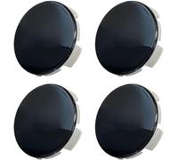 4 pièces Cache Moyeux 54MM pour Ford Fiesta 8 (VIII) JH8 I 2017-2023,Cache de Roue Centrale,Pneus Centres Accessoires,Bonne stabilité,Black