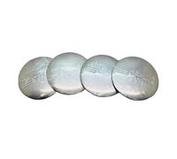 4 Pièces Cache-moyeux Autocollants pour BYD Dolphin Surfing 2025 - Hatchback 56mm, Insigne Couvercle de Jante Autocollant Hub Centre Caps Cover Sticker,D