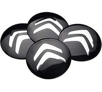 AFSNT 4 Pièces Cache-moyeux Autocollants pour Citroen C3 Aircross 2021-56mm,Hub Centre Caps Cover Sticker Autocollant de Capuchon de Jante de Pneu Autocollant de Badge,D