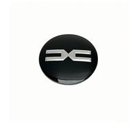 4 Pièces Cache-moyeux Autocollants pour Dacia Logan III 2022-56mm, Insigne Couvercle de Jante Autocollant Hub Centre Caps Cover Sticker