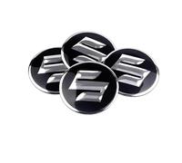 4 pièces Cache-moyeux Centre Enjoliveurs Autocollant, pour Suzuki Swift SX4 Vitara Jimny S-Cross 56mm Cache Moyeu Couverture De Roue Capuchon de Moyeu Central Voitures Décoratifs,C