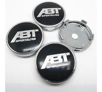 4 Pièces Cache moyeux pour ABT ABT 60mm Capuchons Centre Roue Logo Accessoires décoration,A-b