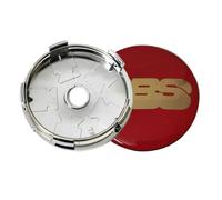 4 Pièces Cache moyeux pour BBS 60MM Capuchons Centre Roue Logo Accessoires décoration,B