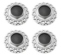 4 pièces Cache Moyeux pour BMW E3014 inch Wheel BBS, Enjoliveurs pour Auto Centre de Roue de Style de Voiture, Pneus Centres Accessoires Cache Central du Moyeu