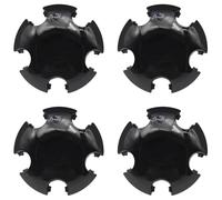 4 pièces Cache Moyeux pour Dacia Duster 1.6 16v LPG 105 4x2 2010-2017 R16, Enjoliveurs pour Auto Centre de Roue de Style de Voiture, Pneus Centres Accessoires Cache Central du Moyeu