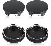 4 pièces Cache Moyeux pour Land Rover Discovery Sport 7 Seats 2020-2023, Cache Moyeu ABS Cache de Roue Centrale ABS Accessoires de Voiture