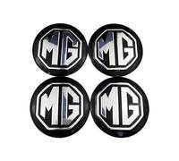 4 pièces Cache Moyeux pour MG MG4 2016-2023, RéSistant à La Chaleur Cache de Roue Centrale enjoliveurs Bouchon de Jante Accessoires Cadeau 56mm