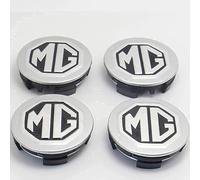 4 Pièces Cache-moyeux pour MG MG4 2022-2023 56MM,Auto Cache Moyeux Centre de Jante Capuchons Moyeu Roue Bouchon Enjoliveur Voiture Accessoires Décoration
