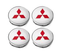 4 Pièces Cache Moyeux pour Mitsubishi Space Star A00 I 2012-2019, Bouchon de Jante Cache de Roue Centrale Cache-Roue Jantes Enjoliveurs Enjoliveur de Roue Central
