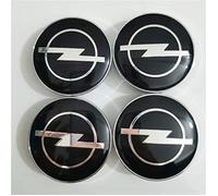 4 pièces Cache-Moyeux pour Opel 60mm, Centre de Jante Capuchons, Cache Moyeu Centre de Roue, Bouchon de Jante, Enjoliveur de Vo