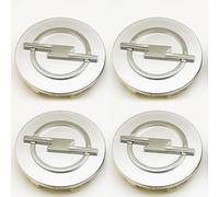 4 pièces Cache Moyeux pour Opel Vivaro C I 2019-2023 2024, RéSistant à La Chaleur Cache de Roue Centrale enjoliveurs Bouchon de Jante Accessoires,White-58mm