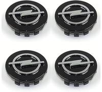 4 Pièces Cache Moyeux pour Opel Zafira Life S 2019-2024, Enjoliveur Centre Roue Antirouille Jante Centre Roue Centrale Décoration Moyeu Accessoires de Voiture,58MM-B