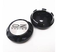 4 Pièces Cache Moyeux pour OZ Racing O.Z 62mm 68mm, Auto Capuchons de Moyeu Central Chapeau de Moye Badge moyeu enjoliveurs moyeu enjoliveurs emblème,D