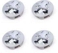 4 Pièces Cache Moyeux pour Peu-geot Rifter L1 2018-2024 2024-, Centre de Roue de Voiture Capuchon Bouchon de Jante Cache Moyeu Centre de Roue,O.D-60MM