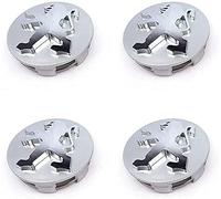 4 pièces Cache-Moyeux pour PEUGEOT 108 208 2008 308 3008 4008 508 5008 405 307 505 406 1007 4007 60mm, Centre de Jante Capuchons, Cache Moyeu Centre de Roue, Bouchon de Jante, Enjoliveur de Voiture