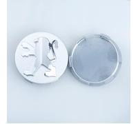 4 pièces Cache-Moyeux pour Peugeot 307 308 408 508 3008 4008 5008 60MM, Centre de Jante Capuchons, Cache Moyeu Centre de Roue, A459