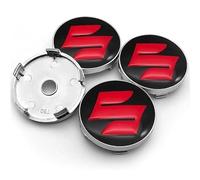 4 Pièces Cache Moyeux pour Suzuki Samurai, Central de Roue de Voiture Capuchons de Moyeu Enjoliveurs Centre de Roue de Voiture,O.D-60MM