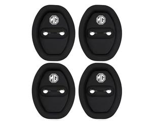 4 Pièces Cache Serrure Porte Voiture pour MG GT II Saloon/Sedan 2021-2023, Protection Loquet Silicone Antirouille Accessoire Auto Intérieur Durable